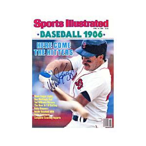 Wade Boggs Boston Red Sox Autographed Signed April 1986 Sports Illustrated (JSA COA) Outlet Nicekicks