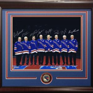 Rangers Retired Signed 16x20 Framed Photo LE 8 Auto Mark Messier Gilbert Steiner Clearance Cheap Real