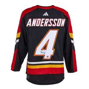 Rasmus Andersson Signed Calgary Flames Reverse Retro 22 Adidas Jersey Sast Cheap Pice