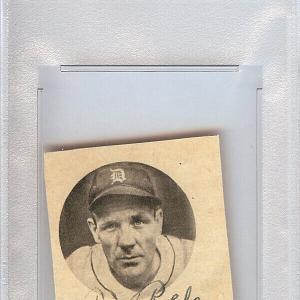 Red Rolfe Autographed 1.5x1.5 Newspaper Page Photo Tigers PSA/DNA #83908586 Reliable