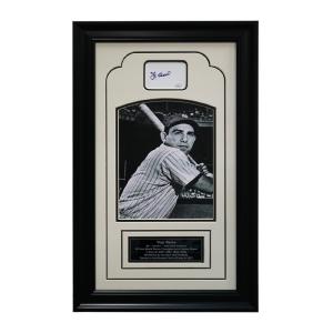 Yogi Berra New York Yankees Autographed and Framed Chit Collage - 15"25" Frame (JSA Authenticated) Buy Cheap Deals
