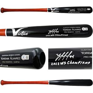 YORDAN ALVAREZ AUTOGRAPHED VICTUS GAME MODEL BAT ASTROS 2022 WS CHAMPS BECKETT Discount Fashionable