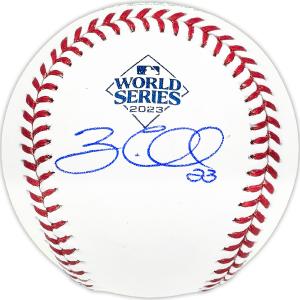 ZAC GALLEN AUTOGRAPHED 2023 WORLD SERIES BASEBALL DIAMONDBACKS BECKETT 227323 Sale Best Pices