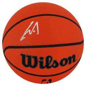 Yao Ming (HOUSTON ROCKETS) Signed Wilson I/O NBA Basketball - (SCHWARTZ COA) Discount Collections