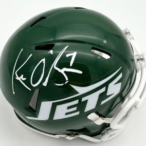 Ken OBrien Signed NY Jets # 1 Pick Throwback Speed Mini Helmet #7 Autograph JSA Discount Footlocker Pictures