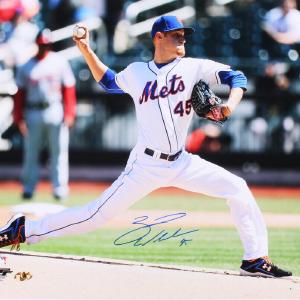 ZACH WHEELER AUTOGRAPHED 16x20 METS CITI FIELD PHOTO GIANTS 2009 DRAFT PICK AUTO Sale Popular