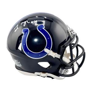 Zaire Franklin Signed Indianapolis Colts Alt 2023 Speed Mini Football Helmet (Be Cheap Wholesale