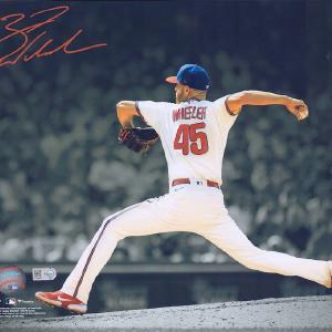 Zack Wheeler Signed 11x14 Philadelphia Phillies Photo Fanatics Where To Buy