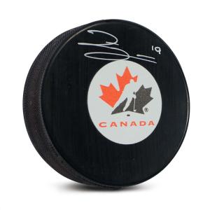 Zayne Parekh Team Canada Autographed Hockey Canada Logo Puck For Cheap Cheap Online