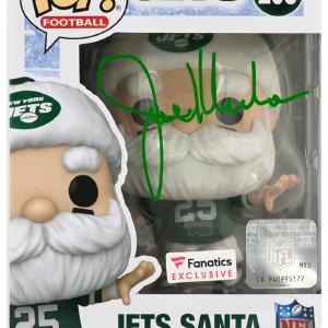 Joe Klecko Signed New York Jets 'SANTA' Funko Pop Doll #208 - (SCHWARTZ COA) Original Cheap Pice