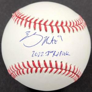 Zach Neto signed "2022 1st Rd Pick" MLB Baseball Angels  BAS Beckett Witness Discount Tumblr