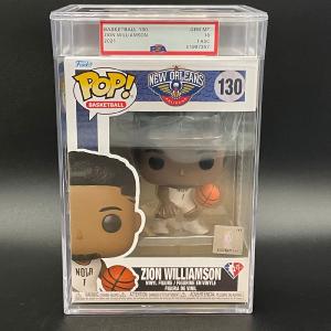 Zion Williamson Encapsulated Funko Pop #130 PSA GEM 10 FASC Pelicans 2025 Cheap Online