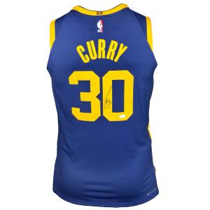 Steph Curry Signed Authentic Golden State Warriors Jordan Statement Edition Blue Amazon Online