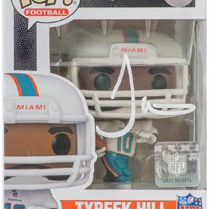 Tyreek Hill Signed Miami Dolphins NFL Funko Pop Doll #180 - (SCHWARTZ COA) Best Wholesale Cheap Pice
