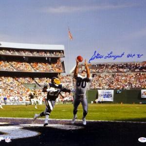 STEVE LARGENT AUTOGRAPHED SIGNED 16X20 PHOTO SEAHAWKS "HOF 95" PSA/DNA ITP 77719 Sale Wide Range Of