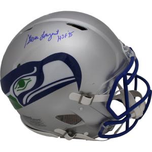 Steve Largent Autographed Seattle Seahawks Authentic TB Spd Helmet Beckett 38548 Sale Release Dates