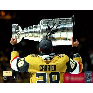 William Carrier Autographed Stanley Cup Vegas Golden Knights 8x10 Photo COA IGM Cheap Best Wholesale