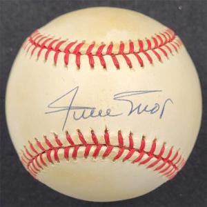 Willie Mays signed Official National NL Baseball autograph Giants  Beckett BAS Sale Explore