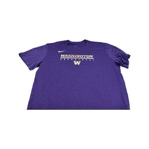 University of Washington Basketball Purple Nike T-Shirt (Size XL) Visit