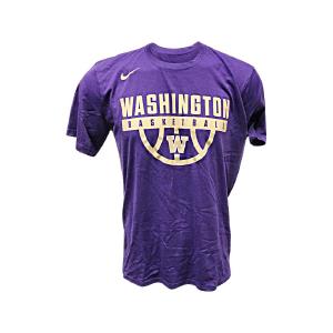 University of Washington Basketball Purple Nike T-Shirt (XL) Sale Low Pice Fee Shipping