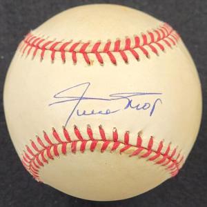 Willie Mays signed Official National NL Baseball autograph Giants  Beckett BAS Sale Sast