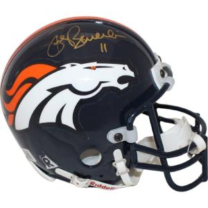 Steve Beuerlein Signed Denver Broncos VSR4 Authentic Mini Helmet BAS 44130 Low Pice For Sale