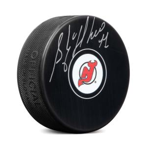 Stephane Richer Autographed New Jersey Devils Hockey Puck Best Wholesale
