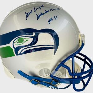 Steve Largent Autographed Seattle Seahawks Authentic Helmet (PSA) Supply Online
