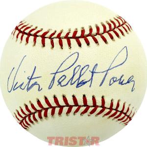 VICTOR PELLOT POWER AUTOGRAPHED AL BASEBALL PSA - ATHLETICS, INDIANS, TWINS Free Shipping Shop For
