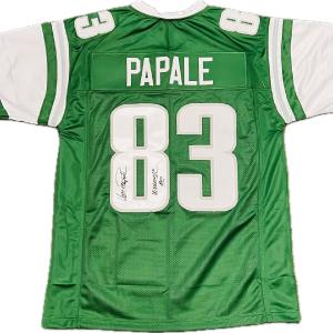 Vince Papale signed jersey JSA Philadelphia Eagles Autographed Clearance Order