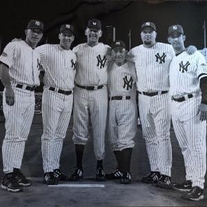 Yankees Perfect Game 16x20 Chrome Photo Berra Larsen Cone Wells Posada Girardi Real For Sale