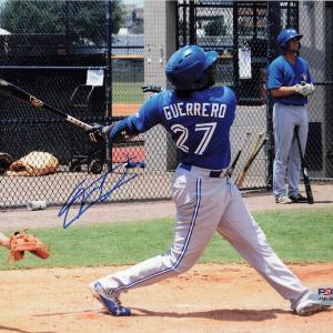 Vladimir Guerrero Jr signed photo 8x10 PSA/DNA Blue Jays autographed Vlad Sale Visit