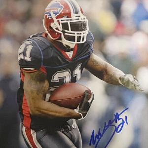 Willis McGahee signed Buffalo Bills 8X10 Photo #21- Radtke Hologram/Athlon COA How Much Online