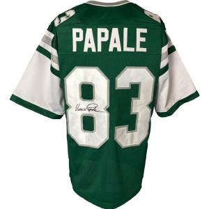 Vince Papale Philadelphia Signed Green Football Jersey JSA ITP Sale Cheap Pice