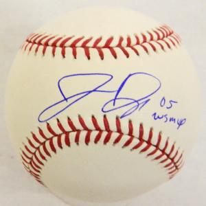 White Sox JERMAINE DYE Signed Rawlings Official MLB Baseball w/05 WS MVP - SS Buy Cheap Footlocker