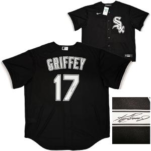 WHITE SOX KEN GRIFFEY JR. AUTOGRAPHED BLACK NIKE JERSEY SIZE XL BECKETT 212472 Sale Amazon