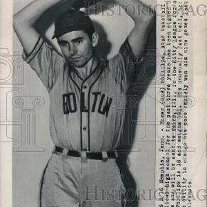 1948 Press Photo Homer "Bud" Phillips signed by the Dodgers to pitch Cheap Wide Range Of