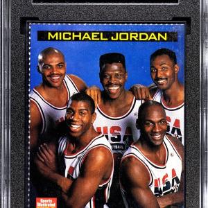 Michael Jordan 1999 SI for Kids Olympic Dream Team Card #780- SGC Graded 4 VG-EX Cheap Sale New