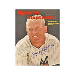 Mickey Mantle Autographed Signed Inscribed "No. 7" July 2nd, 1962 11x14 Sports Illustrated Cover Print (JSA LOA) Clearance In China