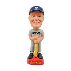 Mickey Mantle New York Yankees Gray Jersey SAM Bobblehead #1317/5000 Cheap Best Wholesale