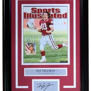 Pat Tillman Framed Arizona Cardinals 8x10 Photo w/Laser Signature Pictures Online