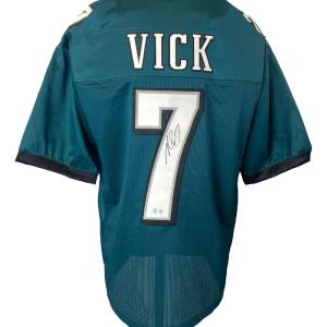 Michael Vick Philadelphia Signed Green Football Jersey BAS ITP Outlet Official Site