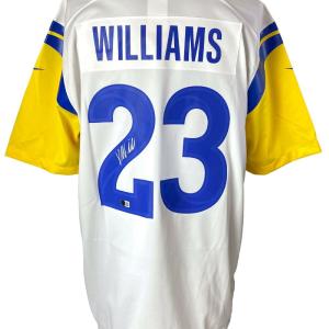 Kyren Williams Signed Los Angeles Rams White Nike Game Jersey BAS ITP Largest Supplier For Sale