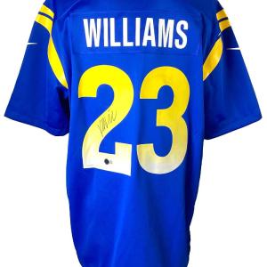 Kyren Williams Signed Los Angeles Rams Blue Nike Game Jersey BAS ITP Outlet Store Locations