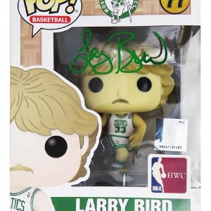 Larry Bird Signed Boston Celtics NBA Legends Funko Pop Doll #77 - SCHWARTZ COA Fashionable Cheap Pice