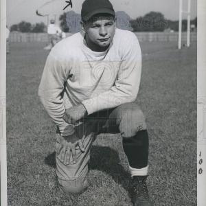 1948 Press Photo Frank Syzmansk football Notre Dame Buy Cheap Eastbay