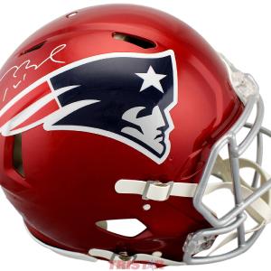 Tom Brady Autographed New England Patriots Flash Full Size Speed Helmet TRISTAR Free Shipping Nicekicks