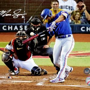MARCUS SEMIEN AUTOGRAPHED 8X10 PHOTO TEXAS RANGERS BECKETT BAS WITNESS 224192 Buy Cheap For Nice