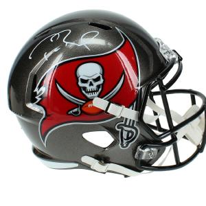 Tom Brady Autographed Tampa Bay Buccaneers FS Speed Helmet COA Fanatics Signed Pay With Visa Sale Online