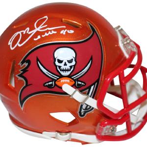 Mike Alstott Autographed Tampa Bay Buccaneers Flash Mini Helmet BAS 15000 Sale Nicekicks